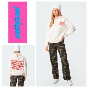 NWT Edikted
Edikted Everything's Ok Hoodie Sz: M